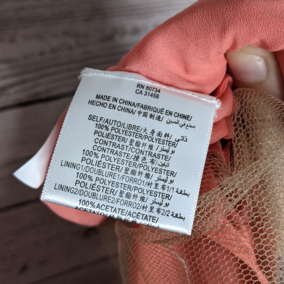 bcbg runway • fei fei strapless crepe dress - Picture 8 of 9